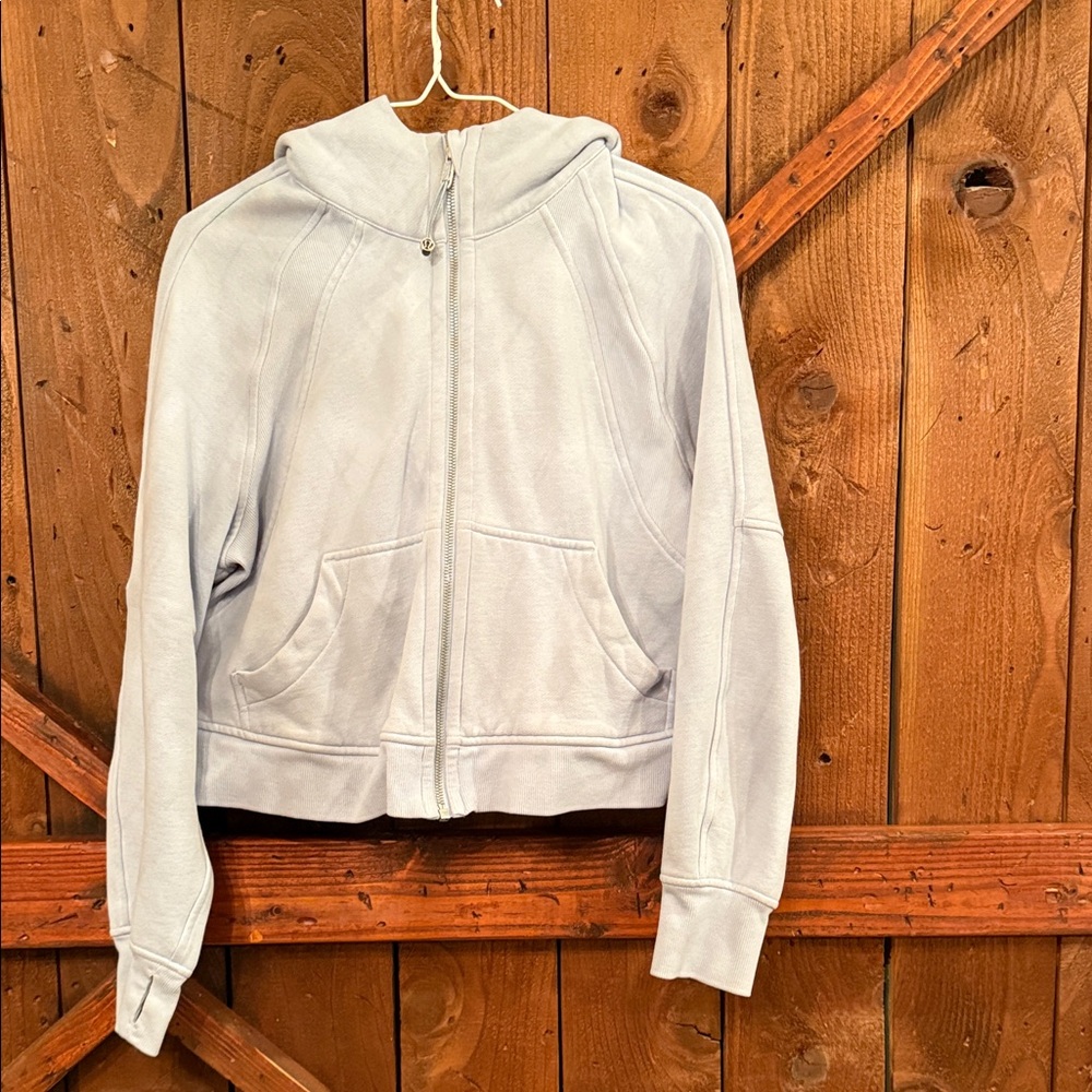 lululemon athletica Baby Blue Hoodie
